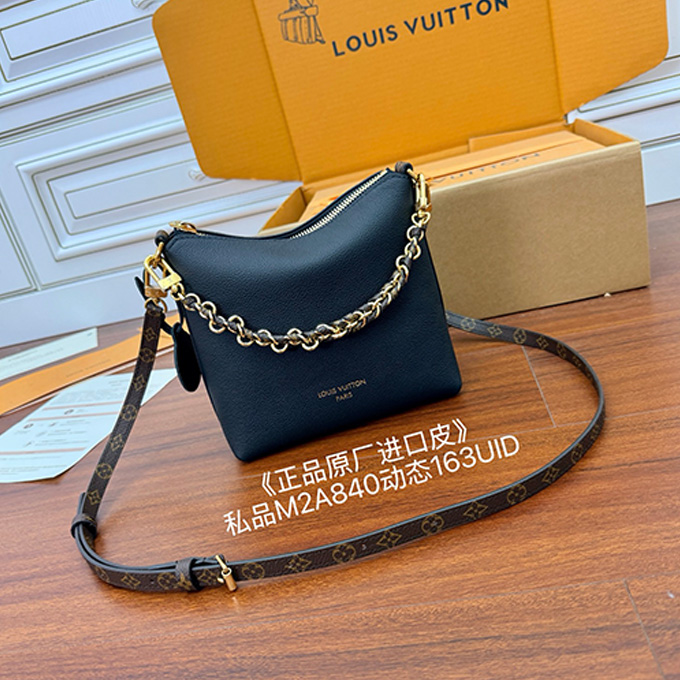 lv louis vuitton grain leather chain crossbody bag #m2a840